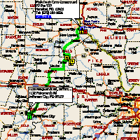 Jefferson City, MO to Hannibal, MO